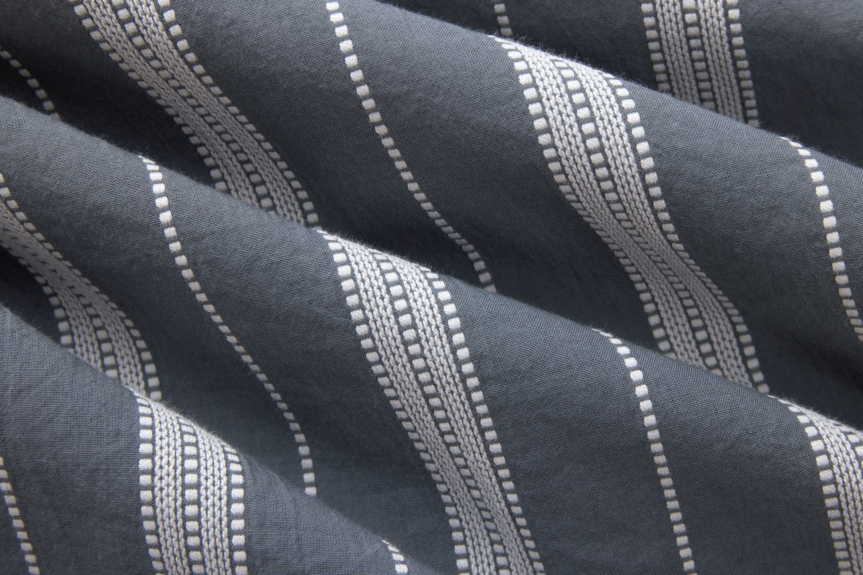 Cabana Shirt ~ Sage Ticking Stripe - Image 4