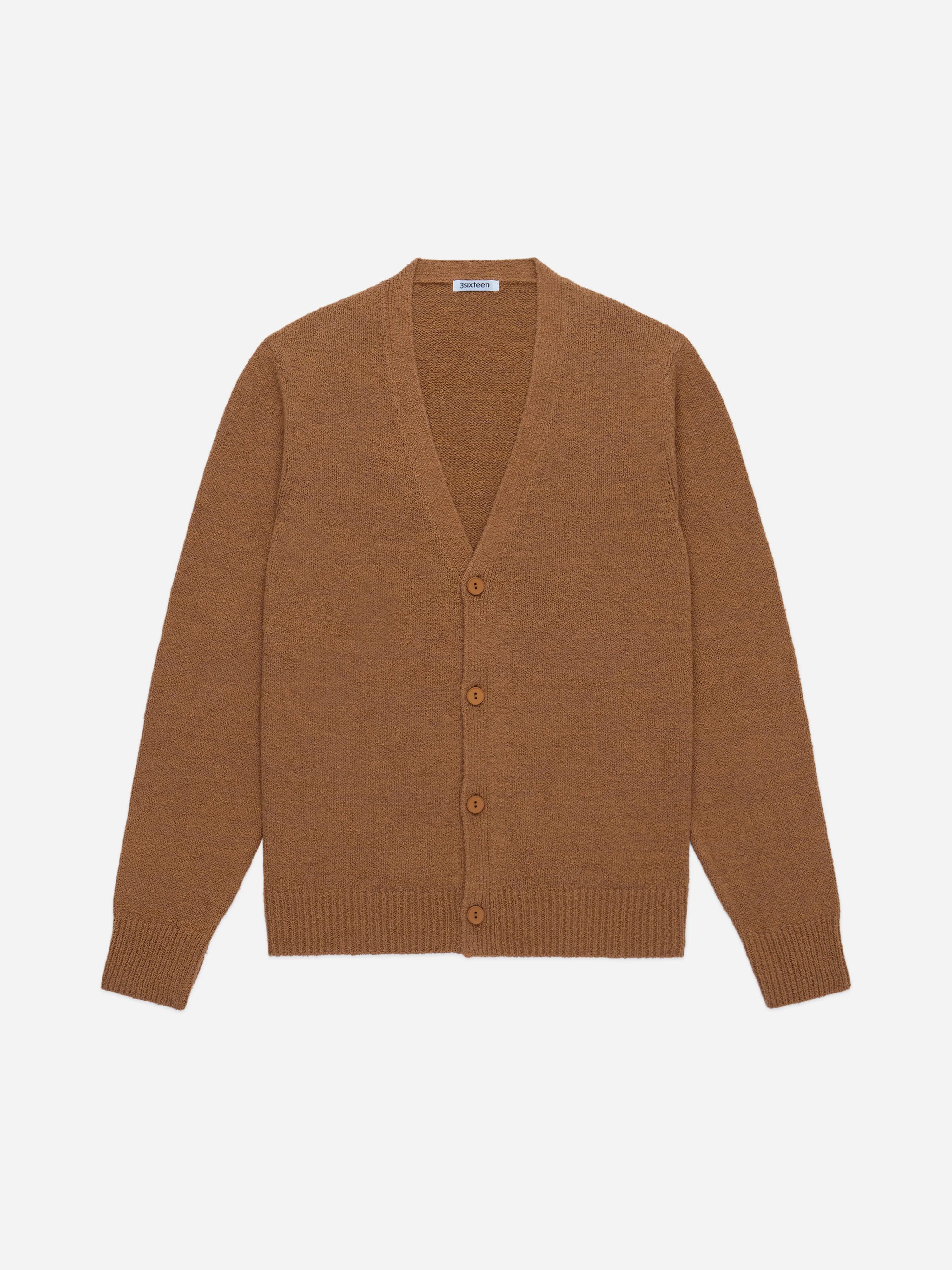 Classic Cardigan ~ Ochre Boucle - Image 5