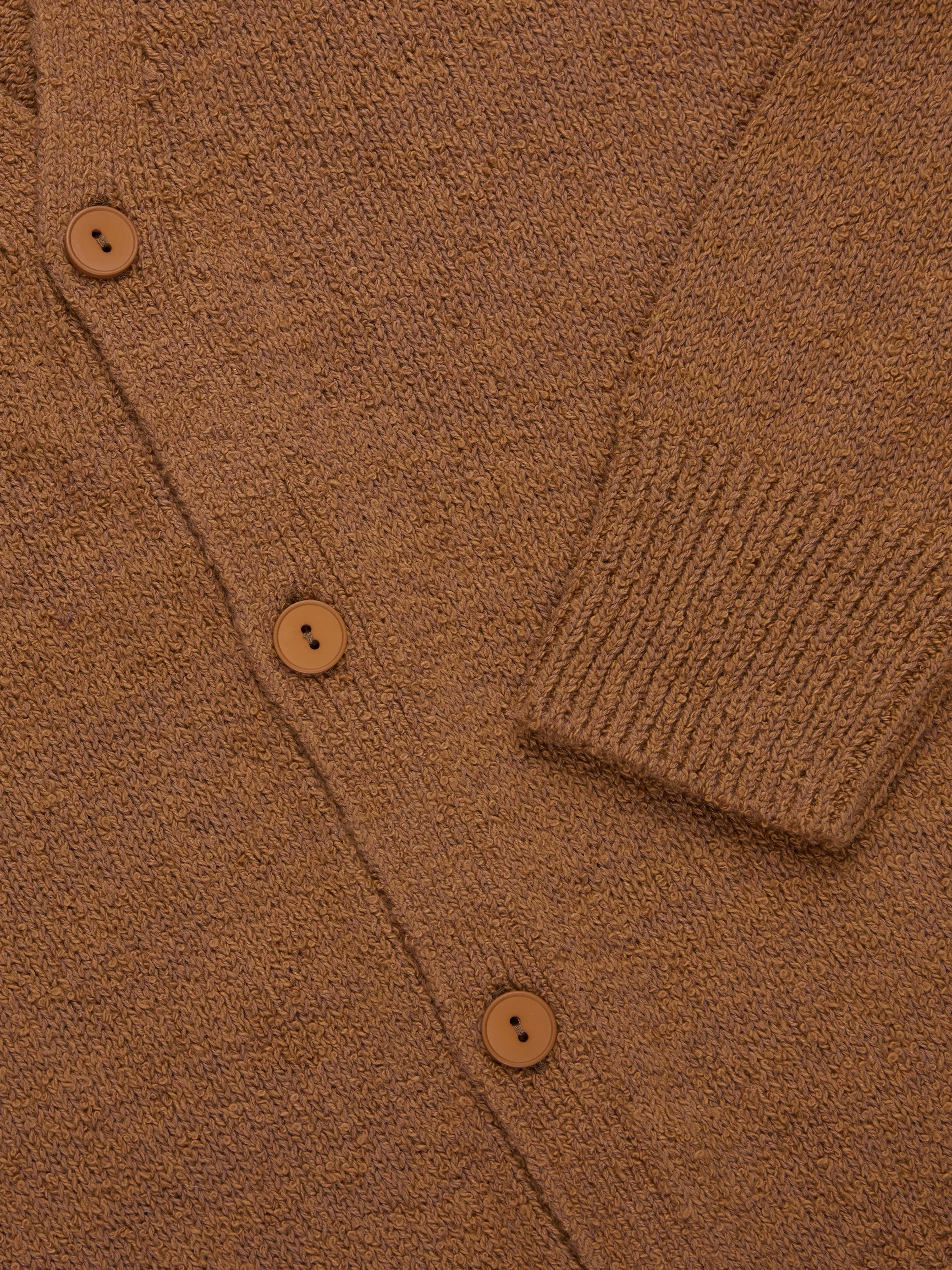 Classic Cardigan ~ Ochre Boucle - Image 6