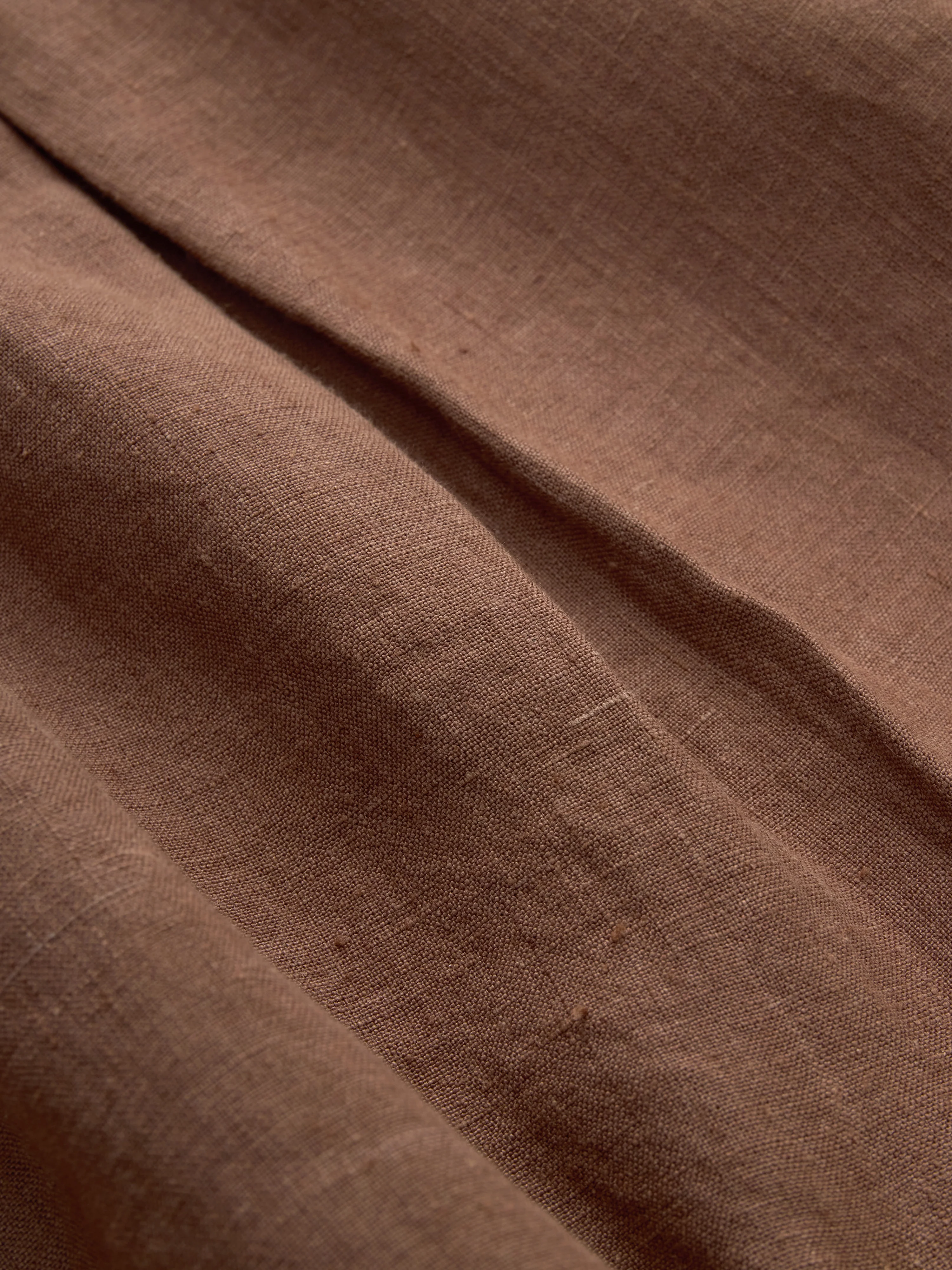 Club Collar Shirt ~ Rust Hemp - Image 5