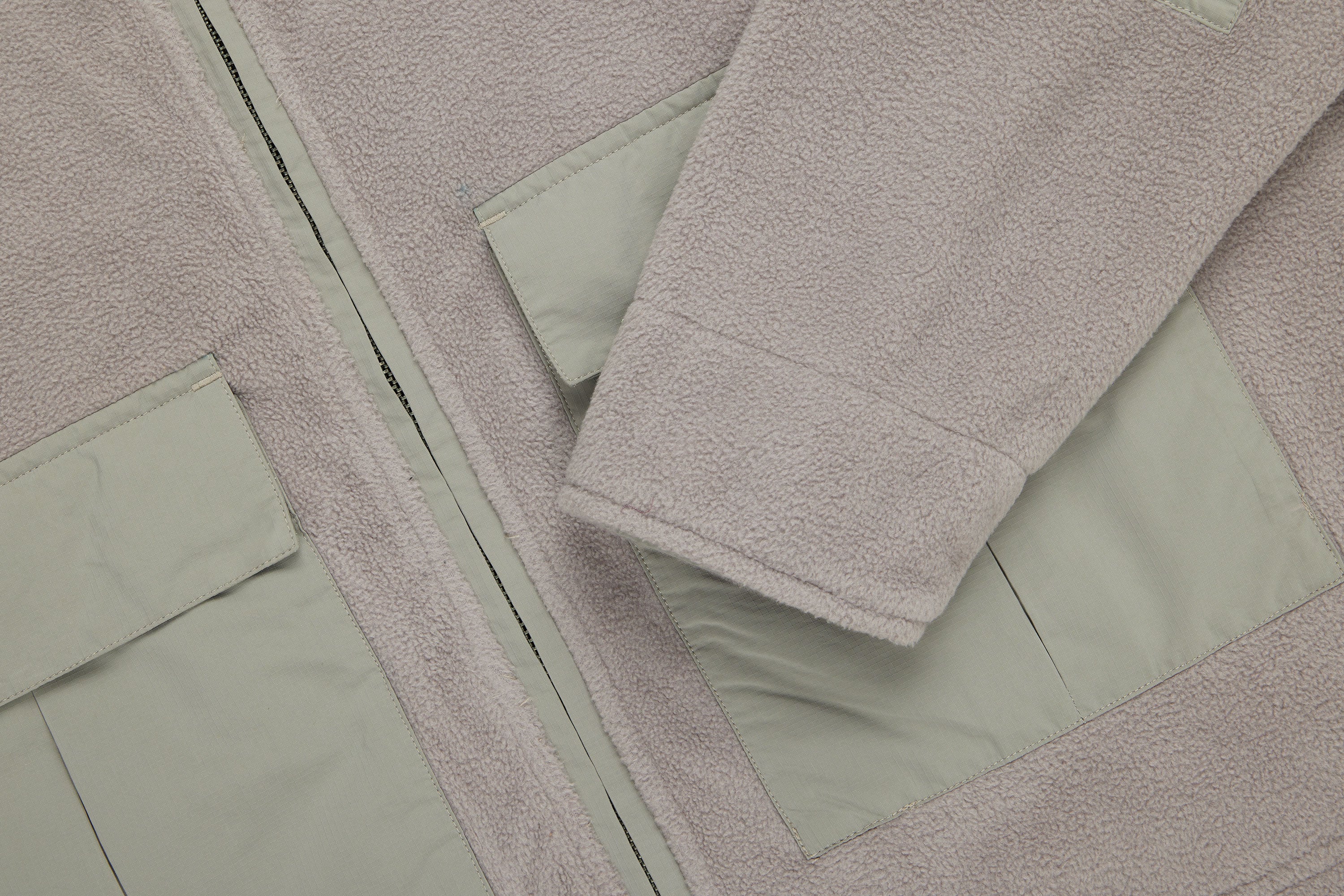Fleece Jacket ~ Stone - Image 4