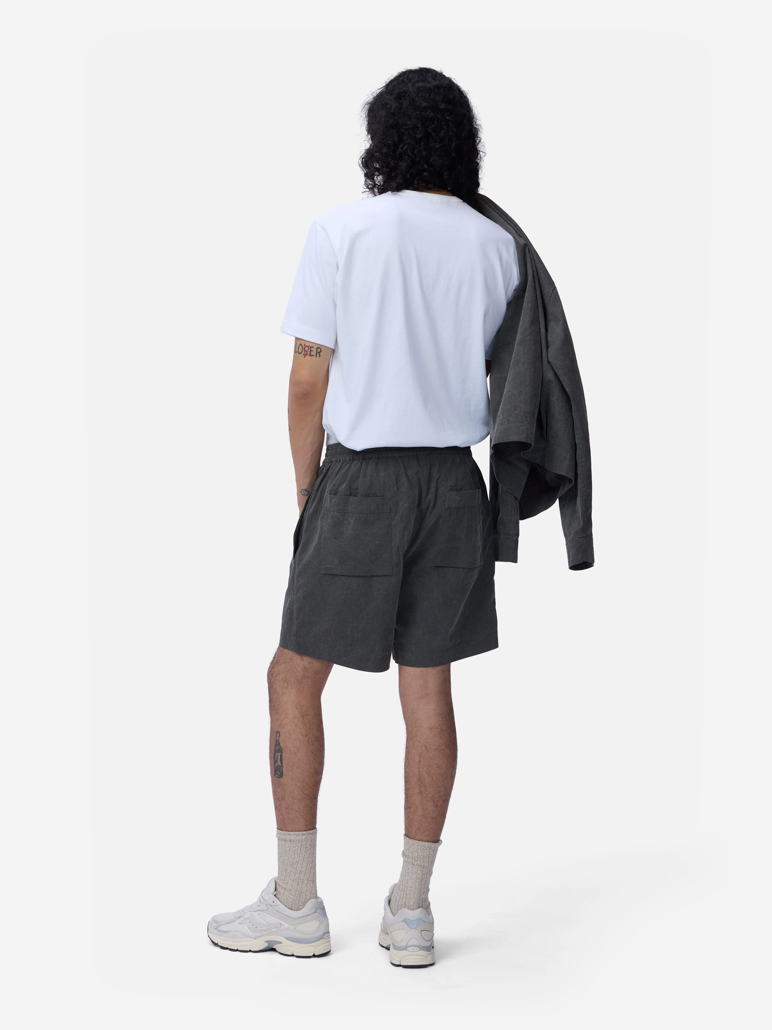 Gusset Short ~ Graphite - Image 3