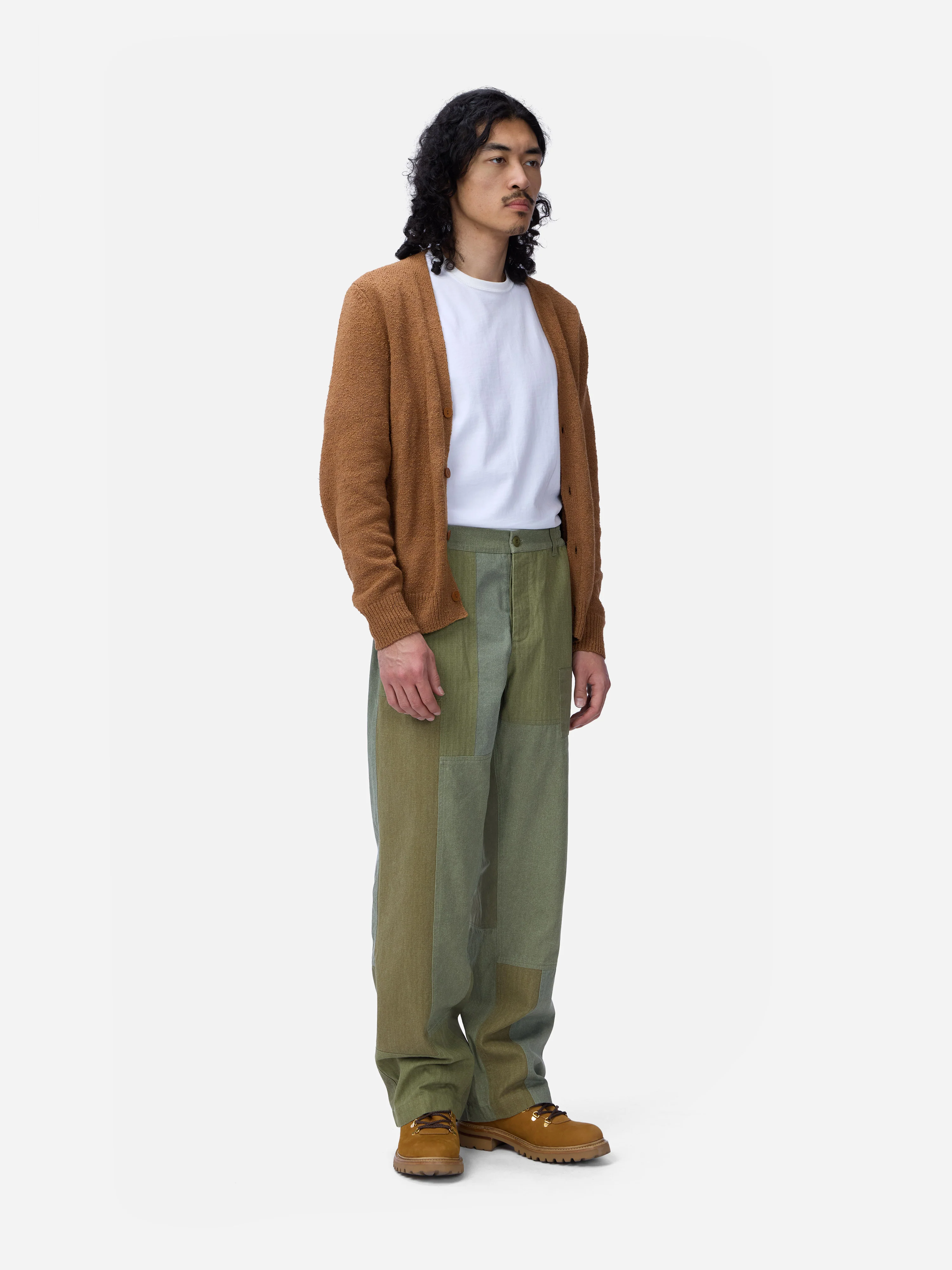Harvest Pant ~ Patchwork Olive - Image 4