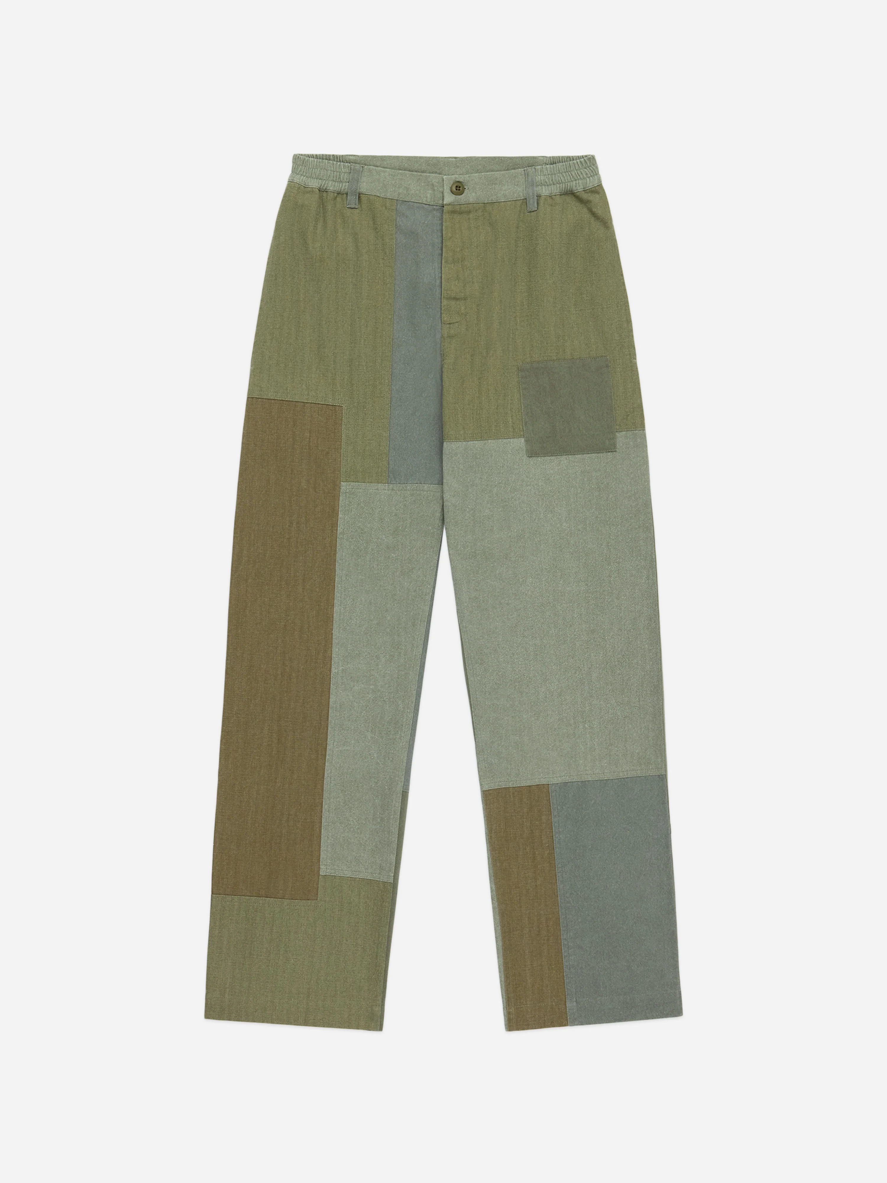 Harvest Pant ~ Patchwork Olive - Image 6