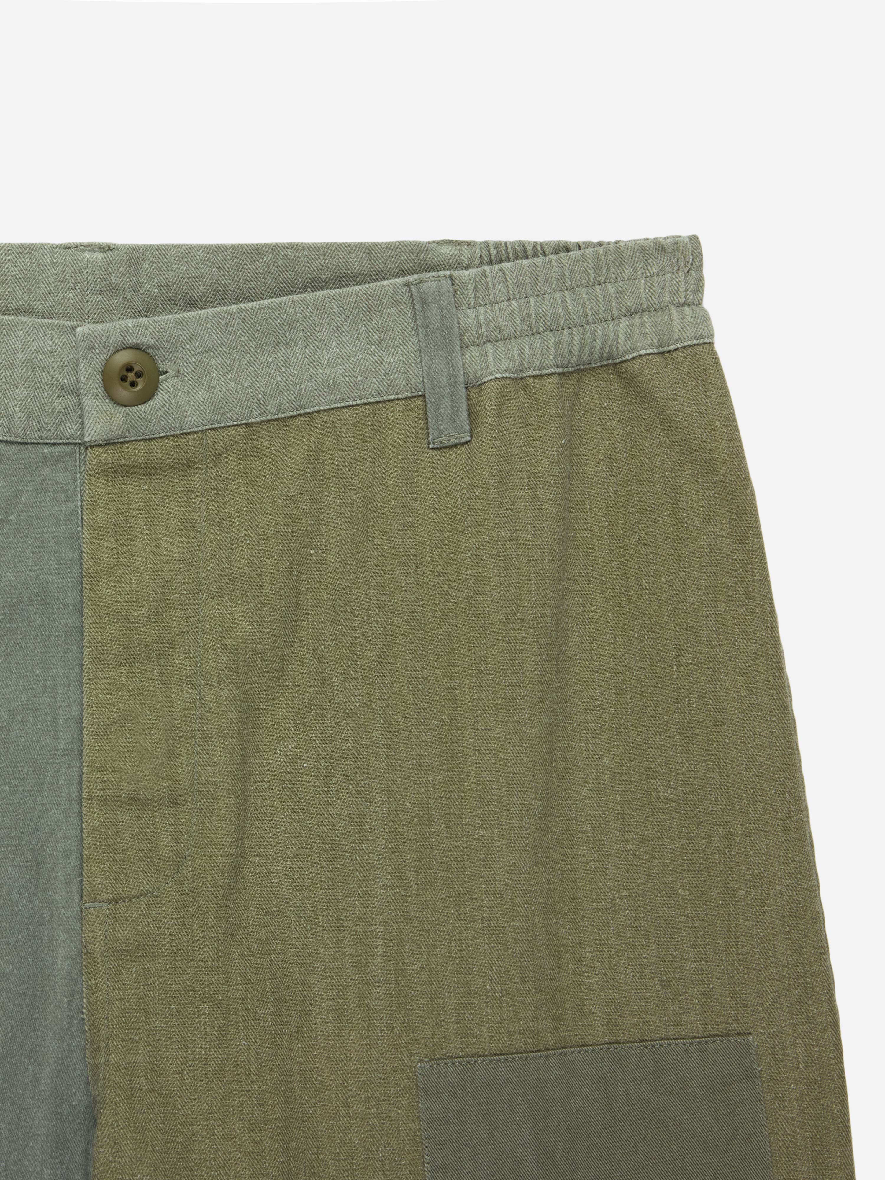 Harvest Pant ~ Patchwork Olive - Image 7