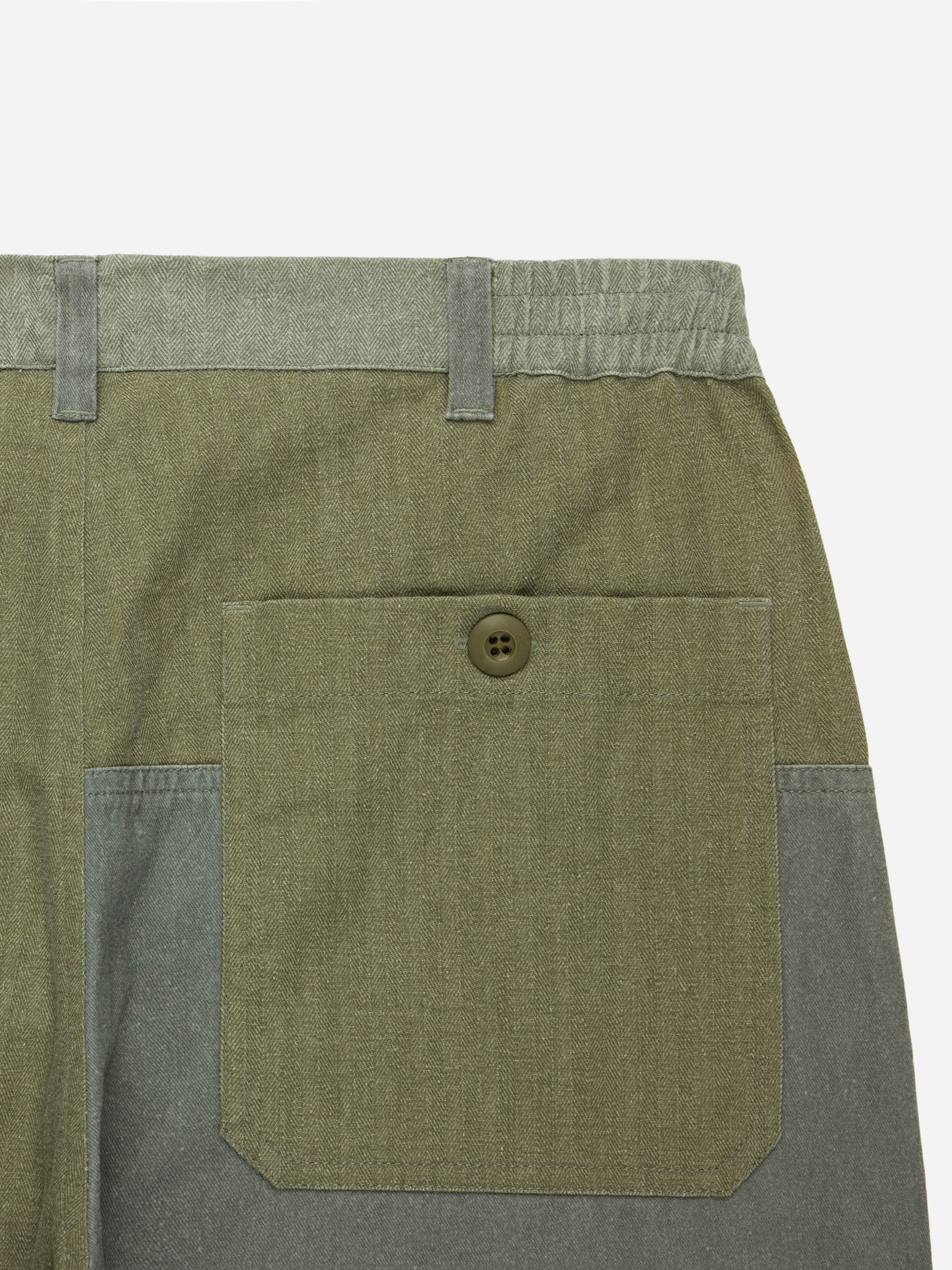 Harvest Pant ~ Patchwork Olive - Image 8