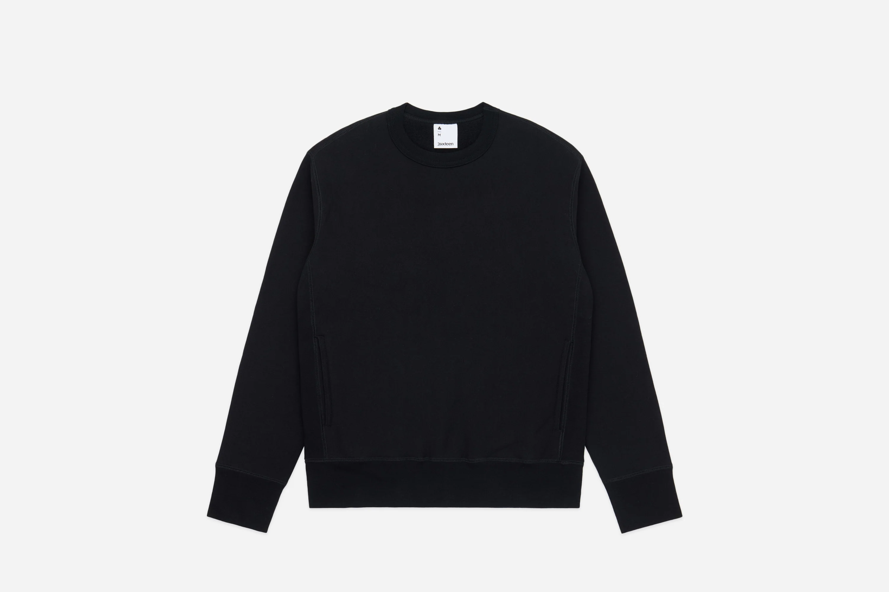 Heavyweight Crewneck ~ Black - Image 4