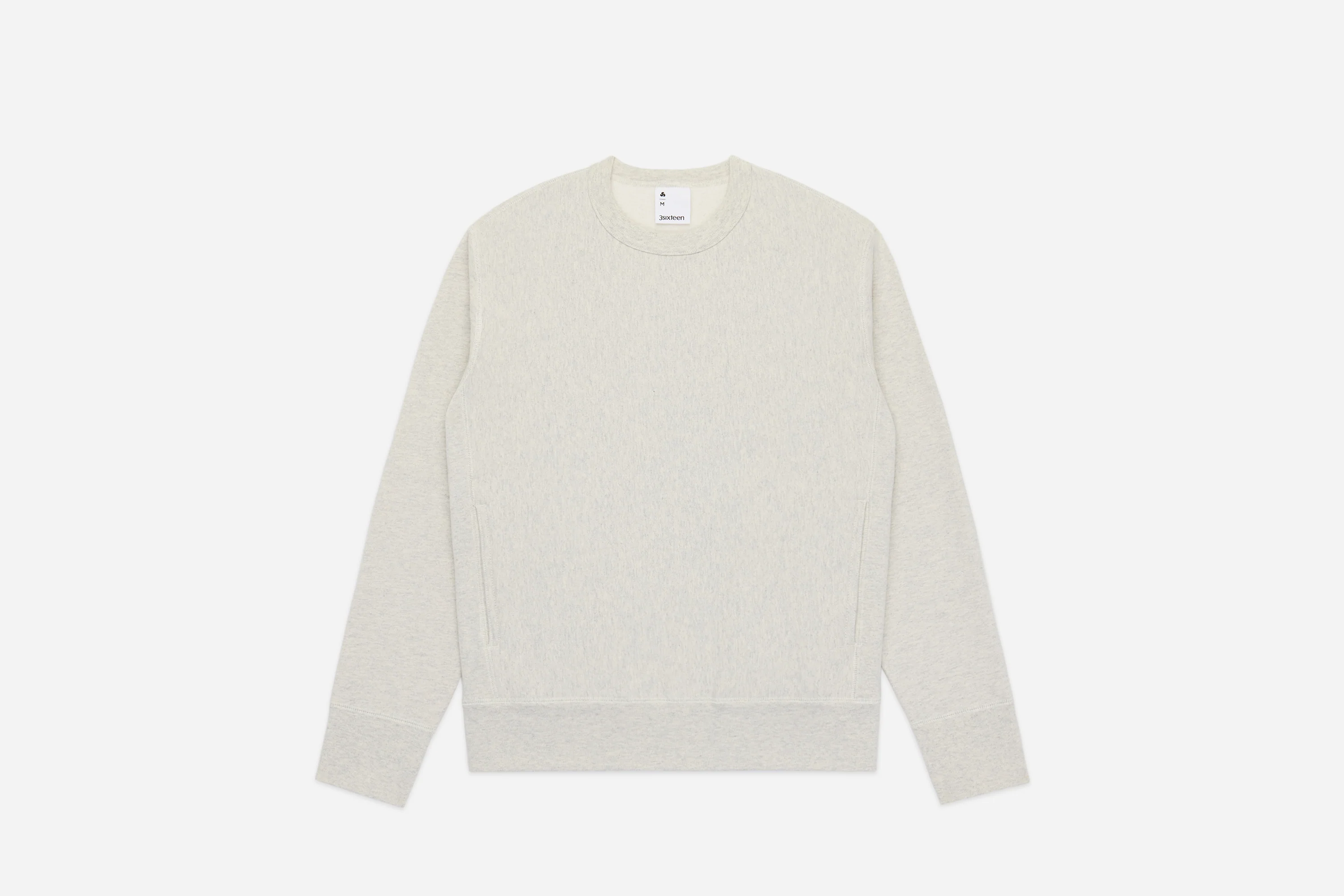 Heavyweight Crewneck ~ Oatmeal - Image 4
