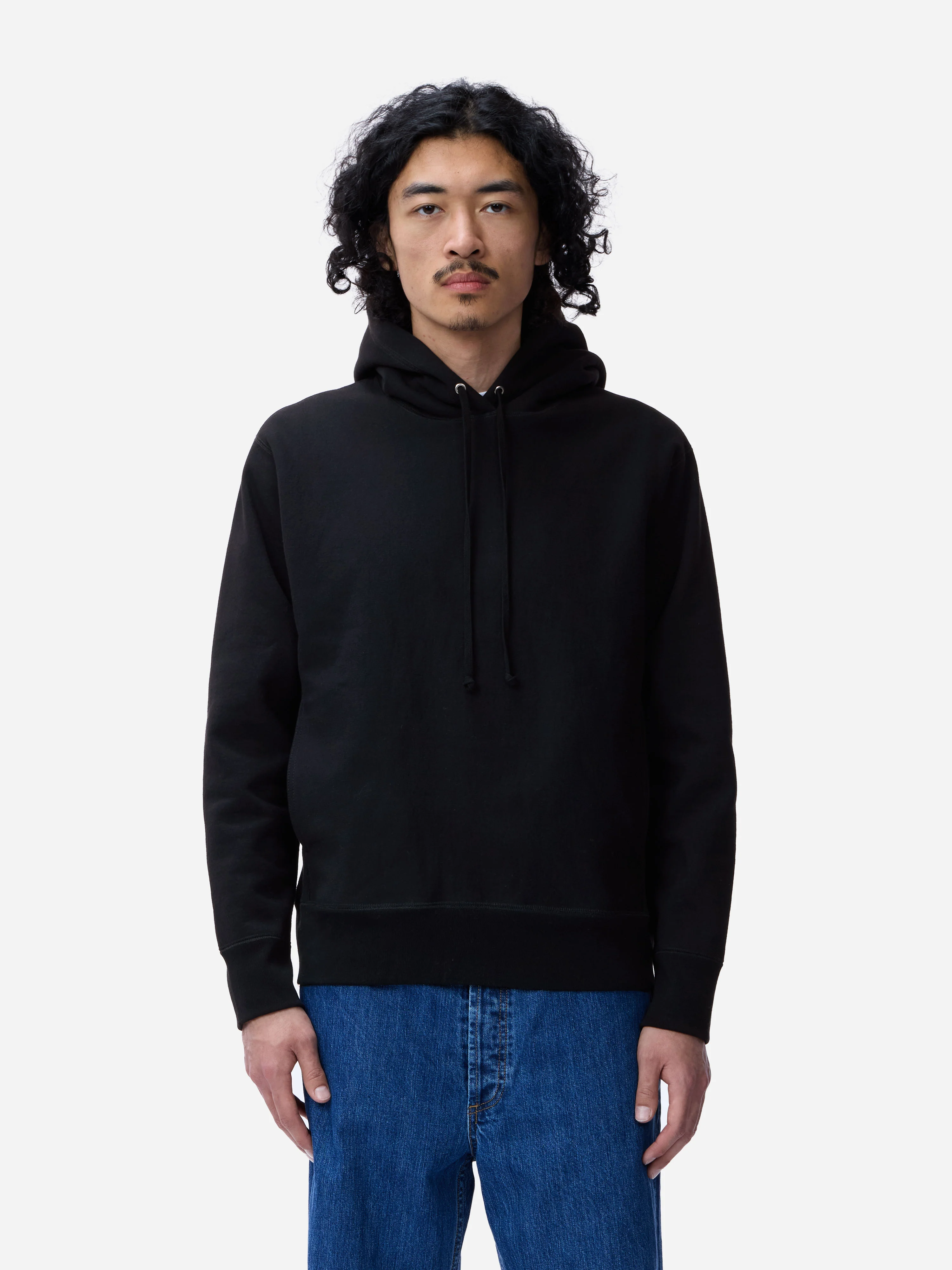 Heavyweight Pullover Hoody ~ Black - Image 4