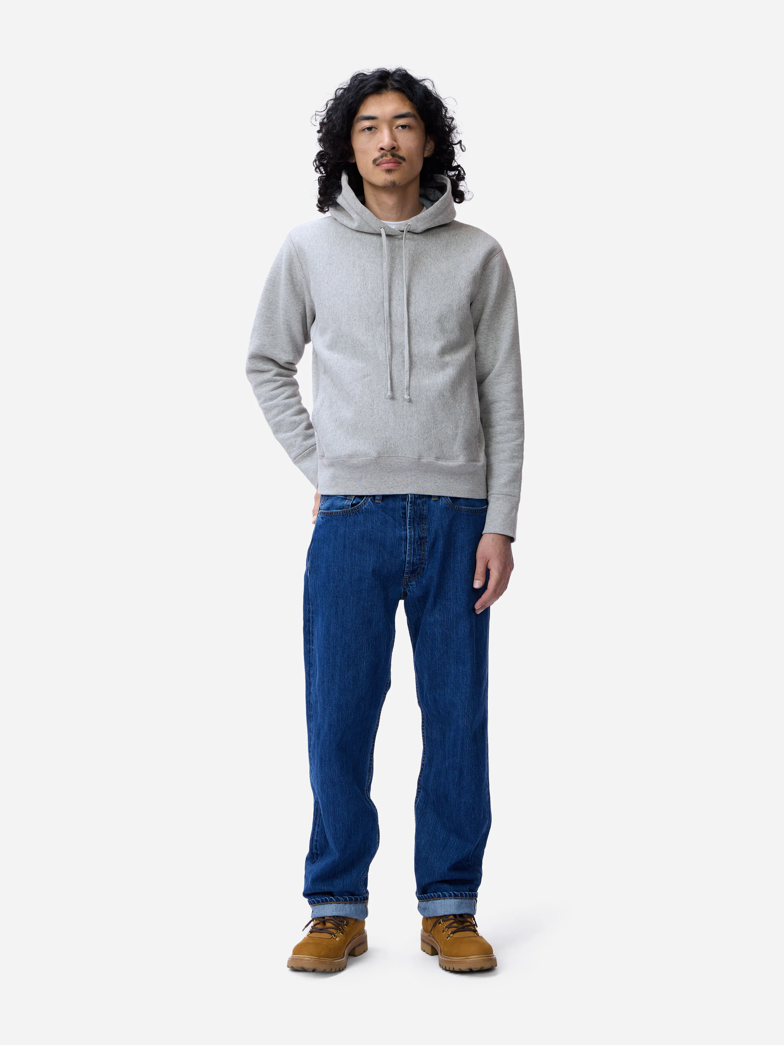 Heavyweight Pullover Hoody ~ Grey - Image 3