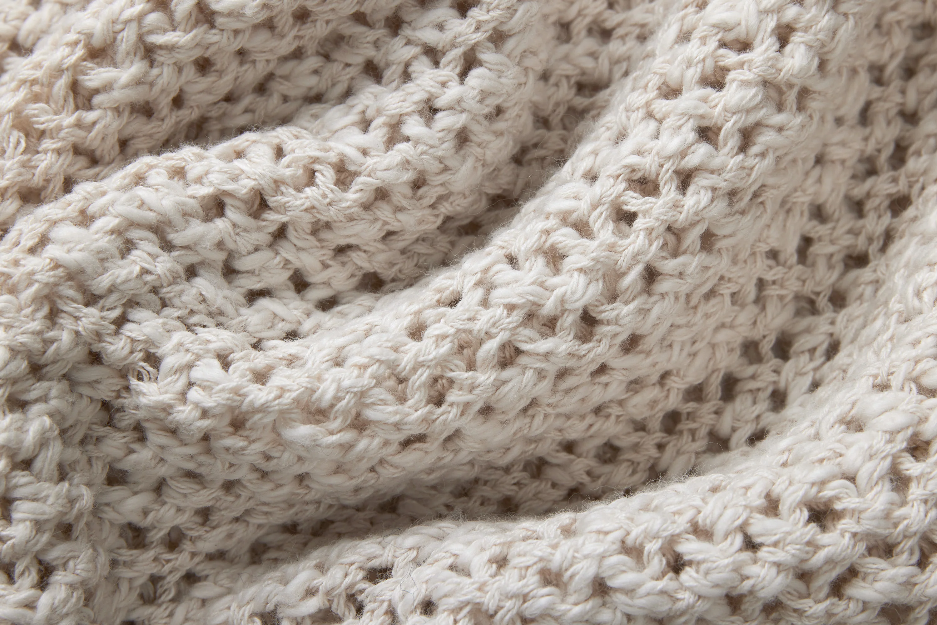 Knit T-Shirt ~ Ecru Flamme Mesh - Image 4