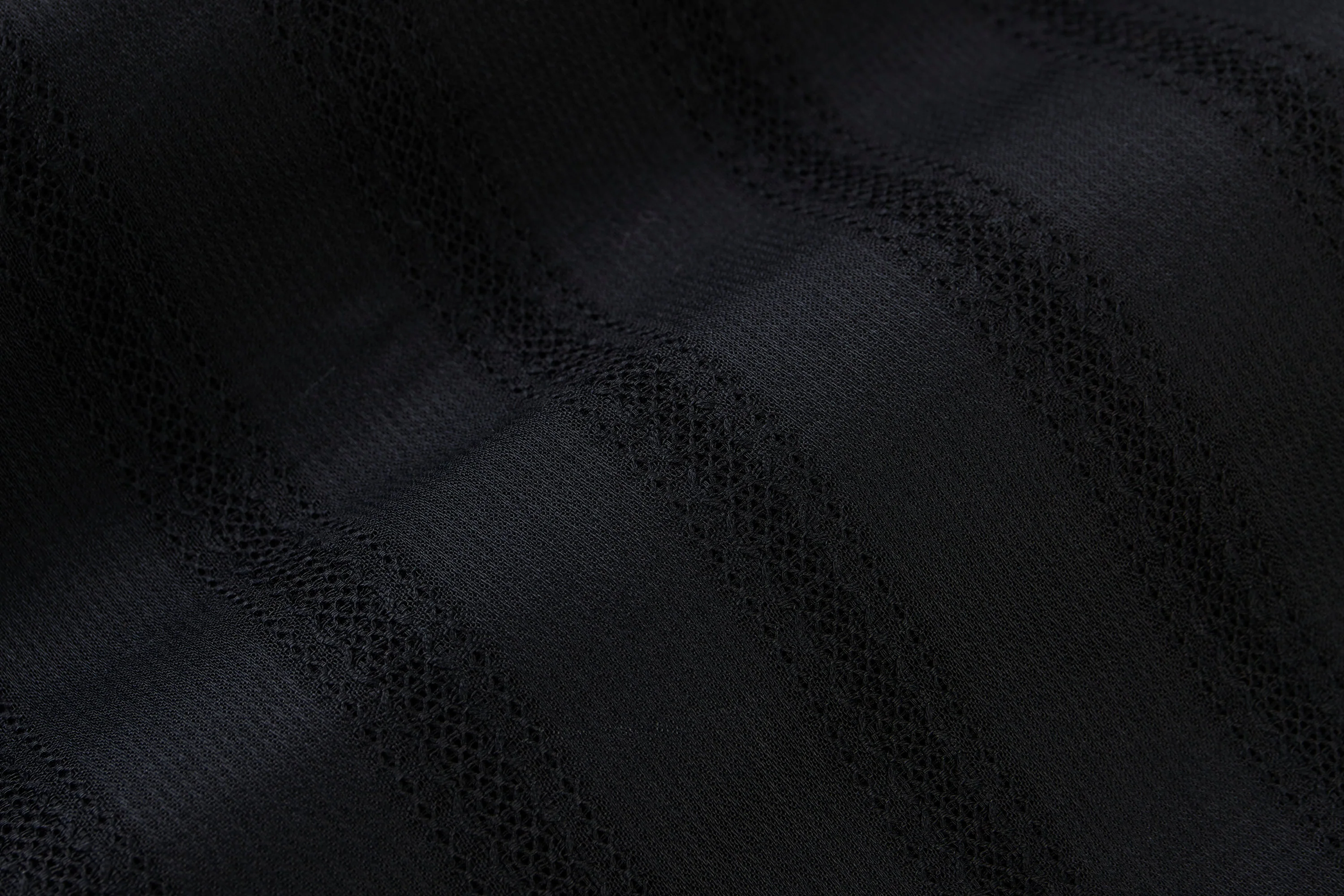 Leisure Shirt ~ Black Lace Weave - Image 4