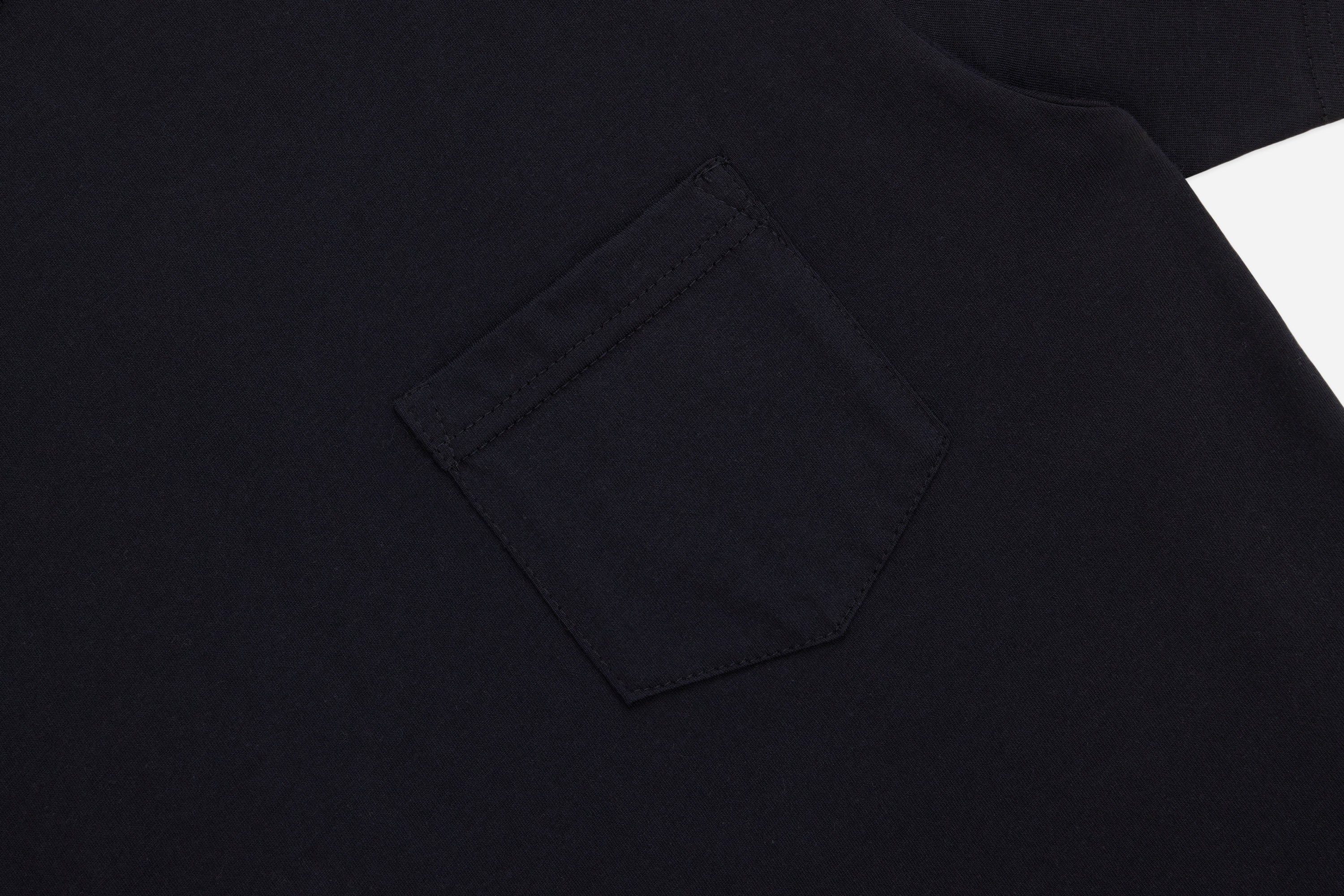 Pima Pocket T-Shirt ~ Black (2 Pack) - Image 4