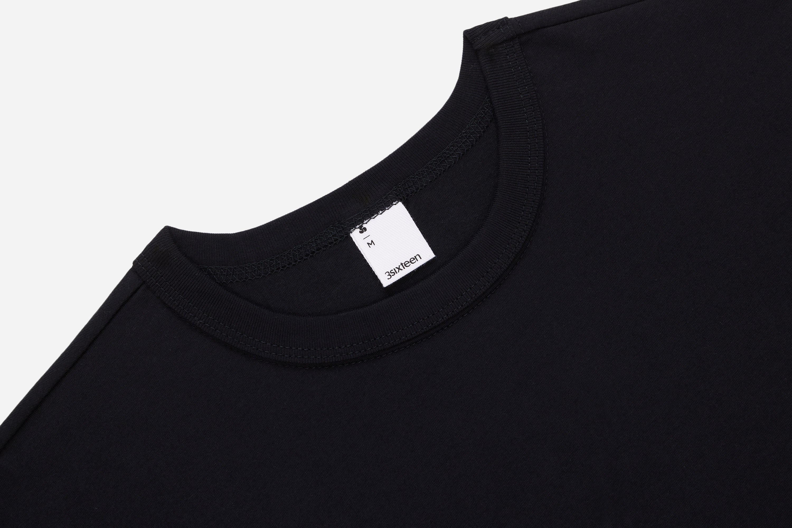 Pima T-Shirt ~ Black (2 Pack) - Image 3