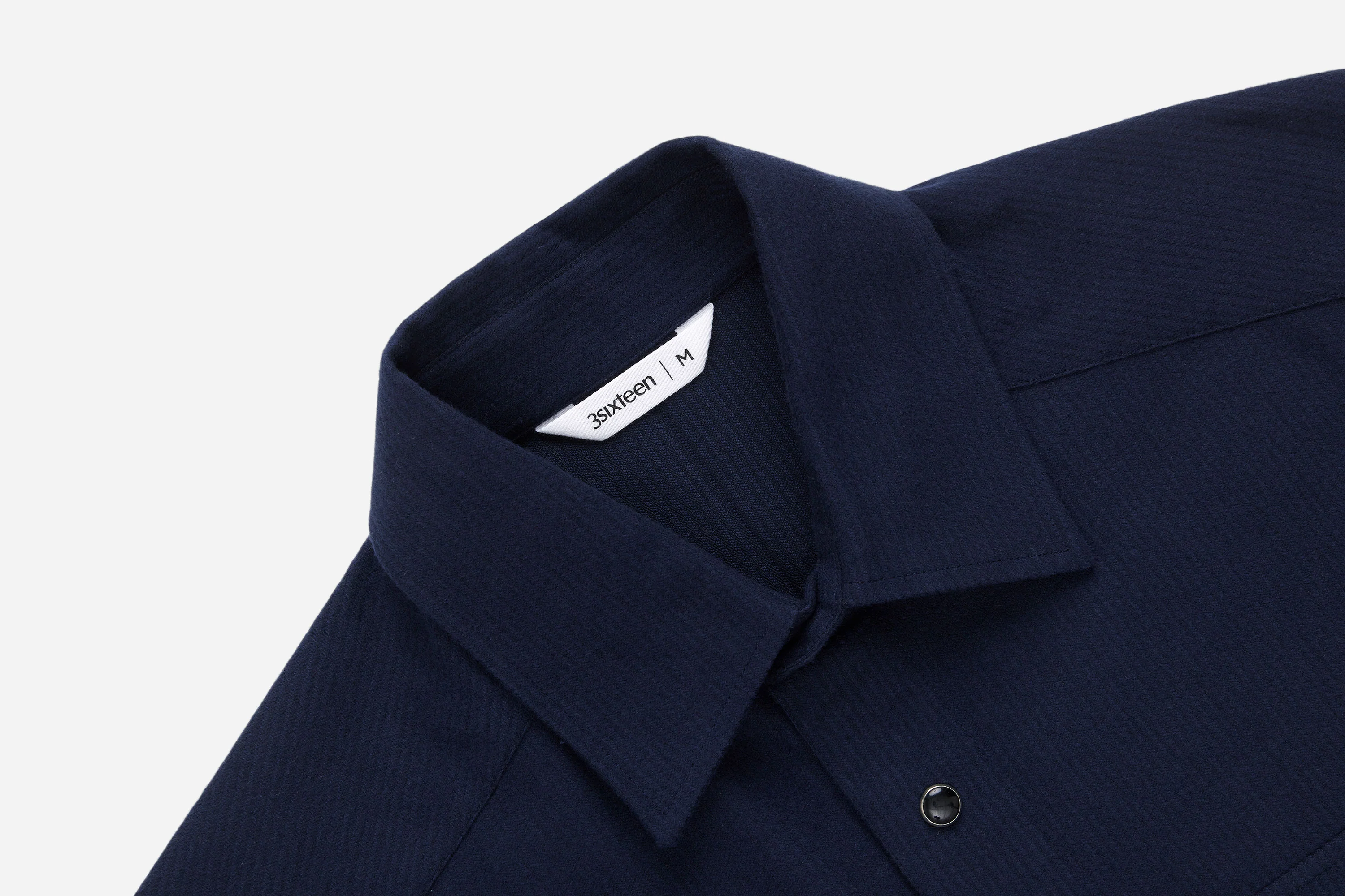 Snap Western Shirt ~ Midnight Shadow Stripe - Image 3
