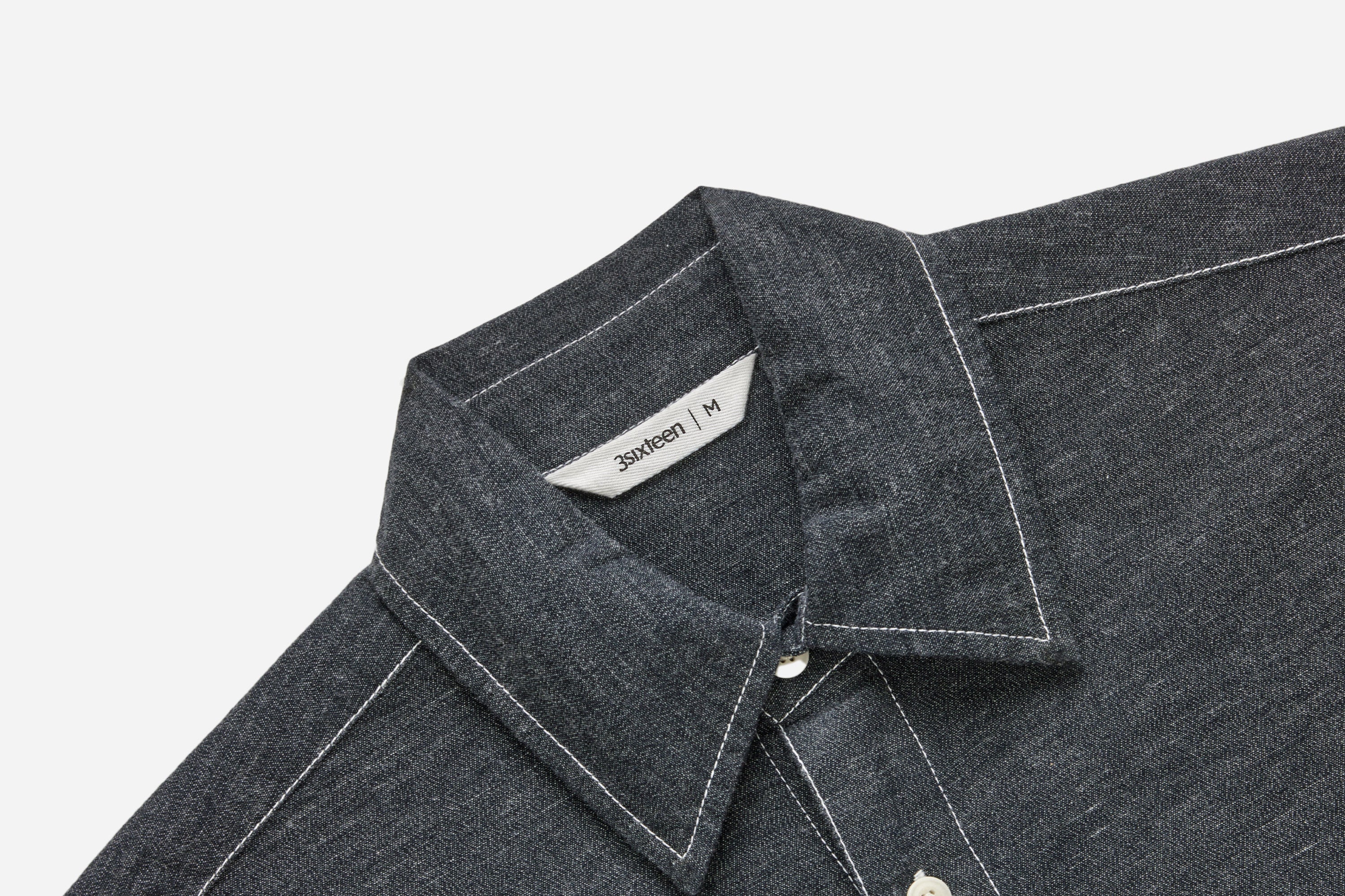 Utility Shirt ~ Black Chambray - Image 3