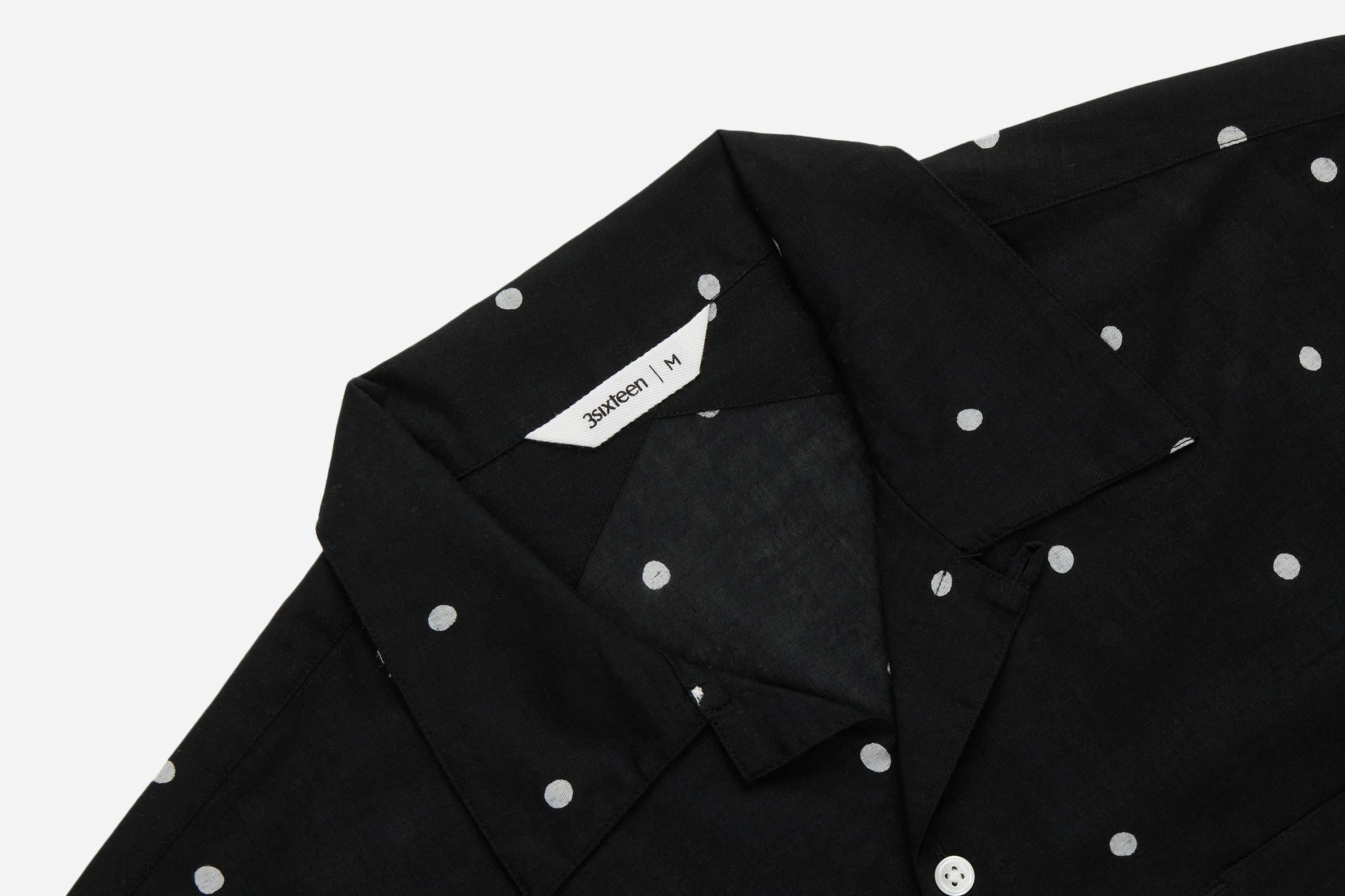 Vacation Shirt ~ Black Polka Dot - Image 3