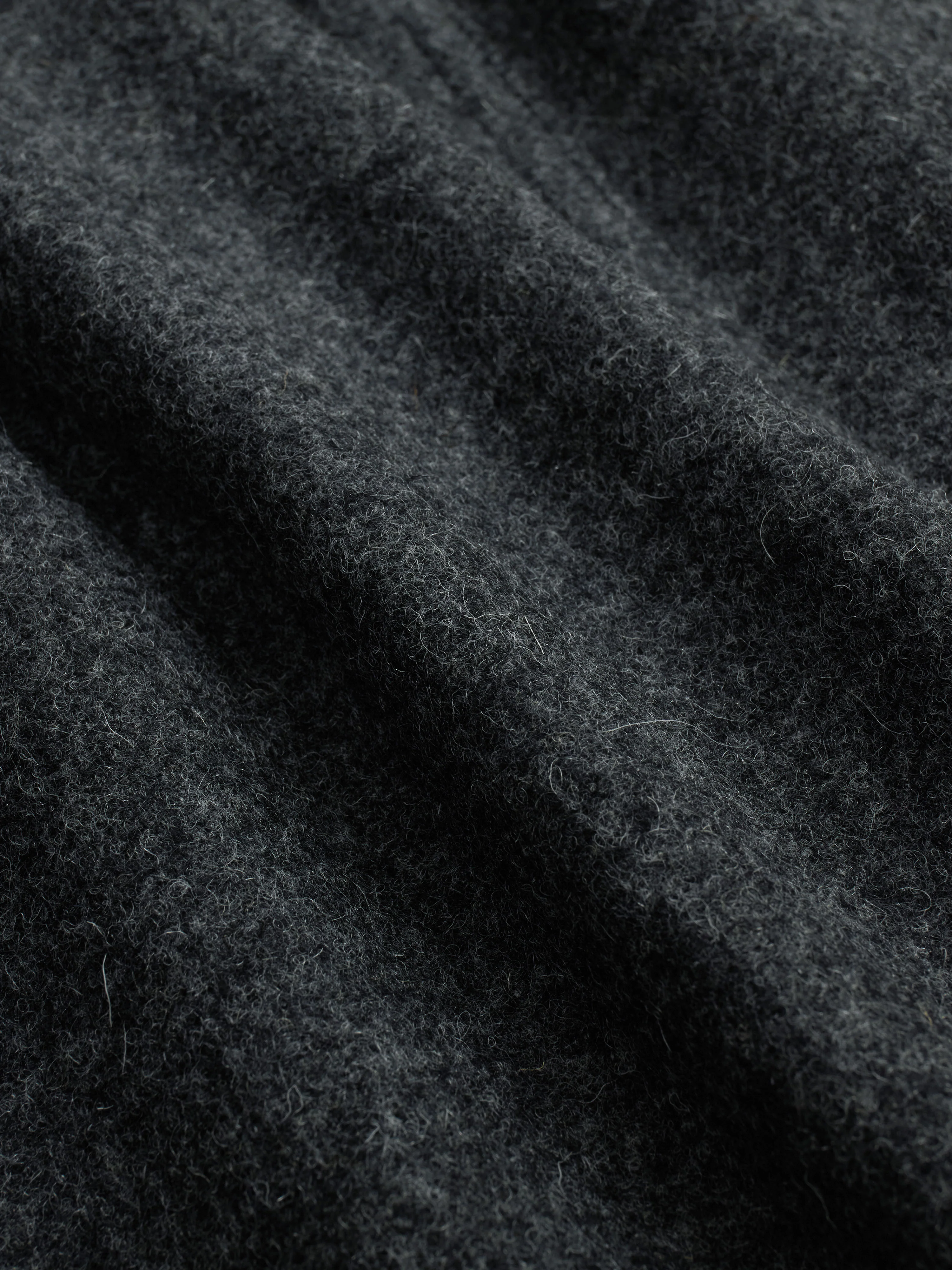 Work Blazer ~ Grey Melton Wool - Image 6